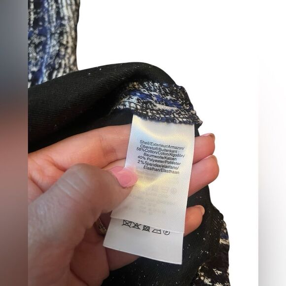 NWOT DKNY TWEED PRINTED‎ ASYMMETRICAL BUTTON PLAID BUSINESS DRESS WOMENS SIZE 2 - Picture 14 of 14